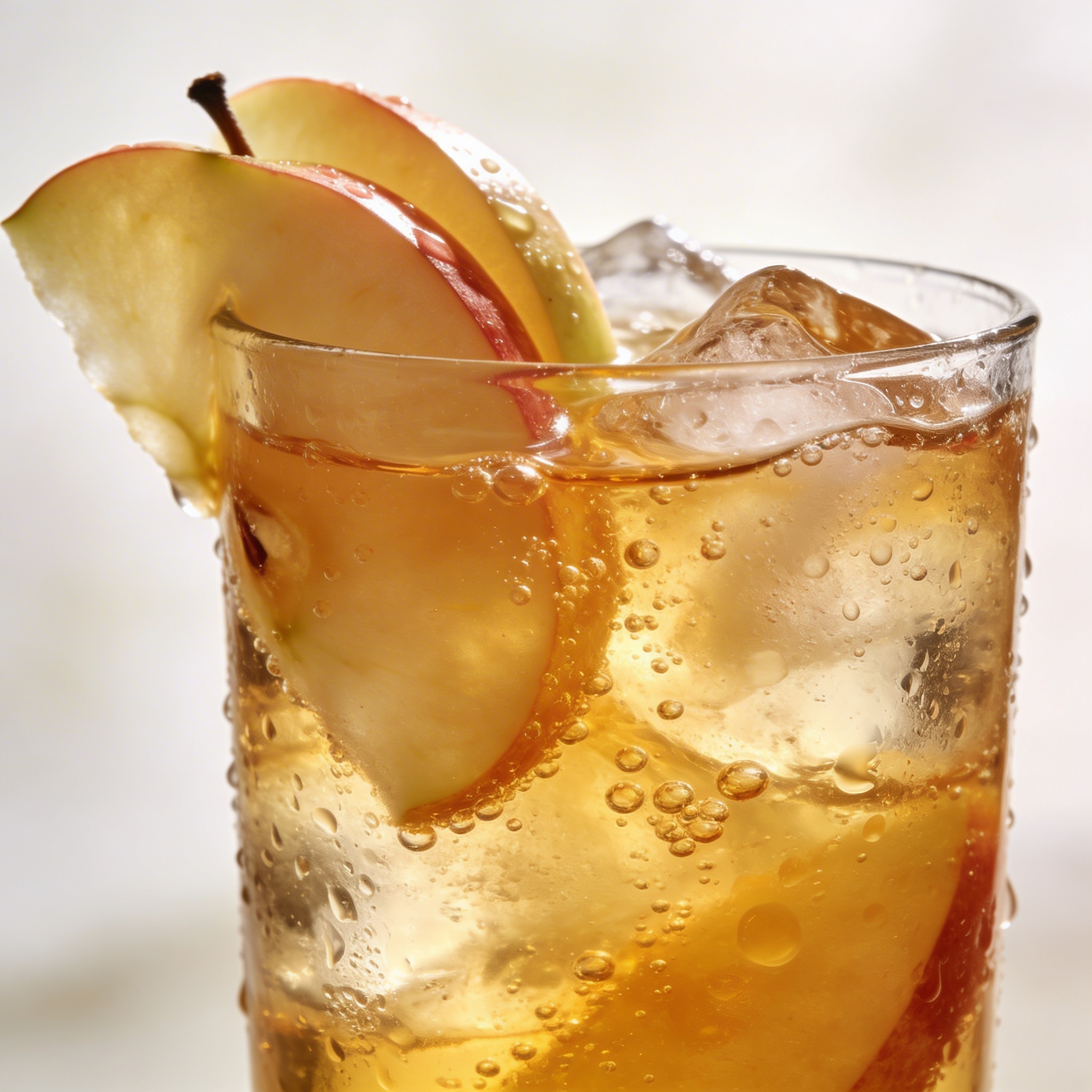 Apple Juice with the juices