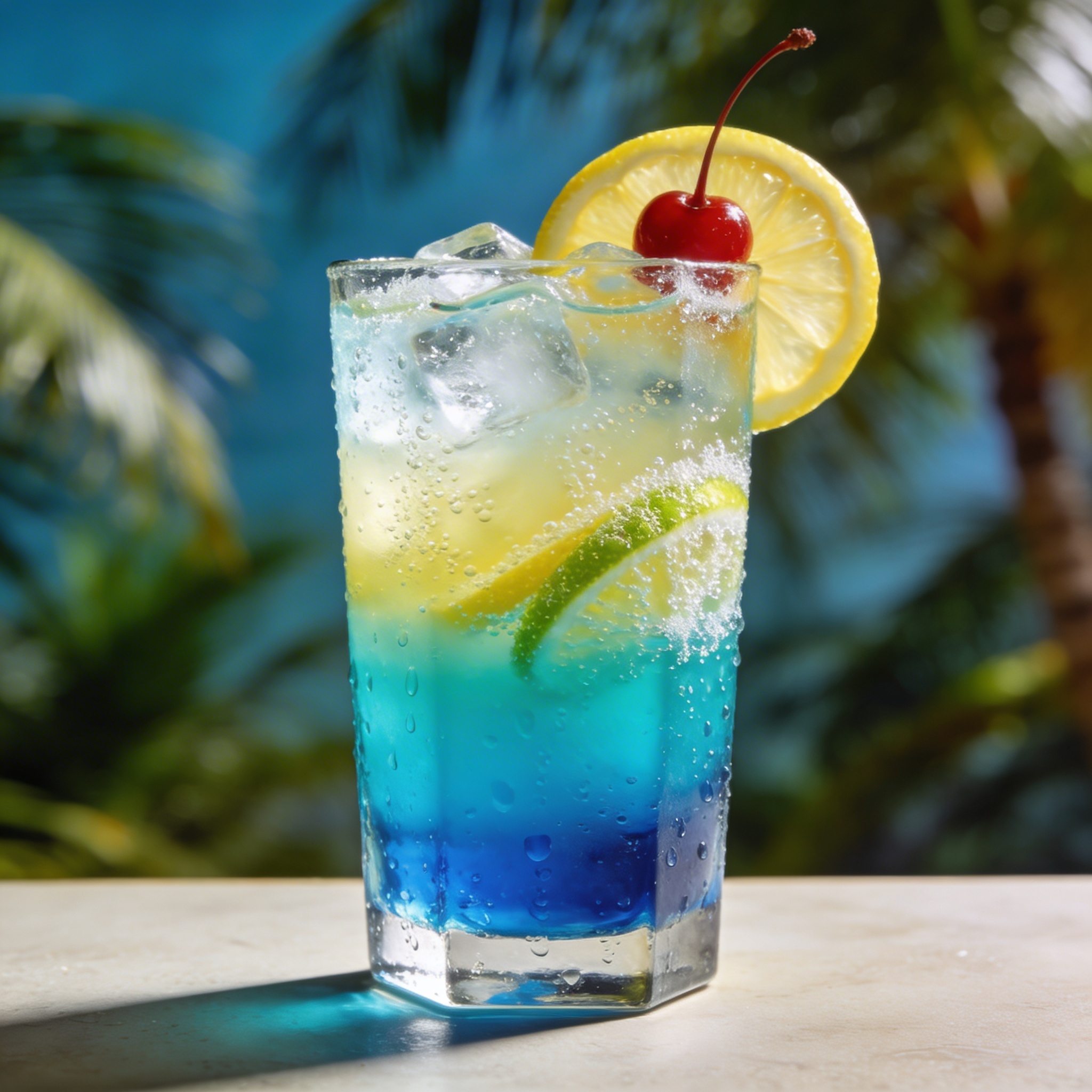 Blue lagoon Mocktail