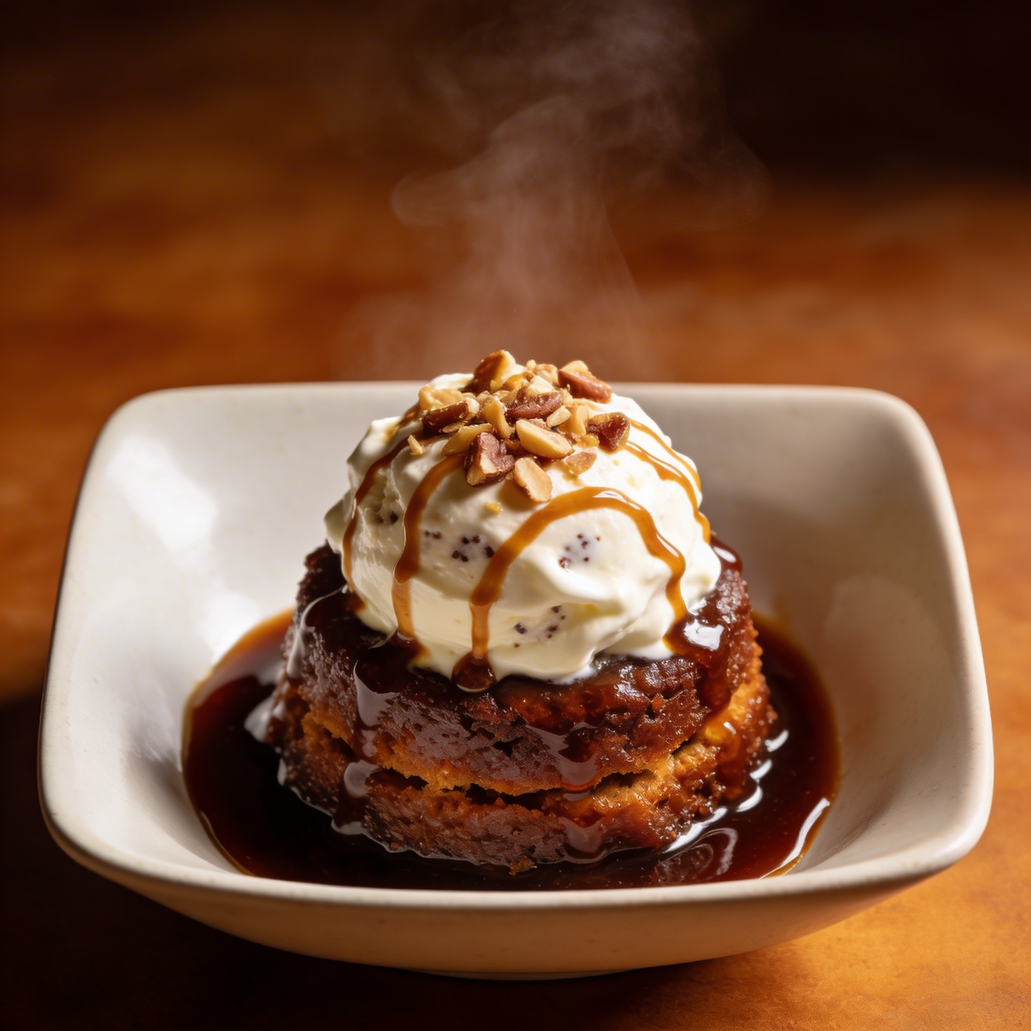 Sticky toffee pudding